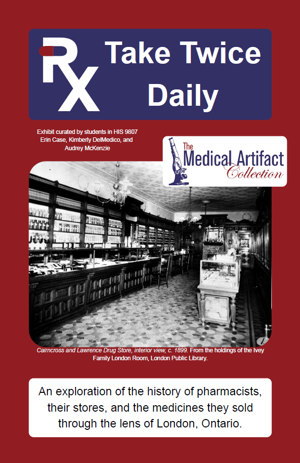 Poster for Rx Take Twice Daily Exhibit